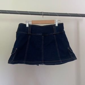 Denim Skort